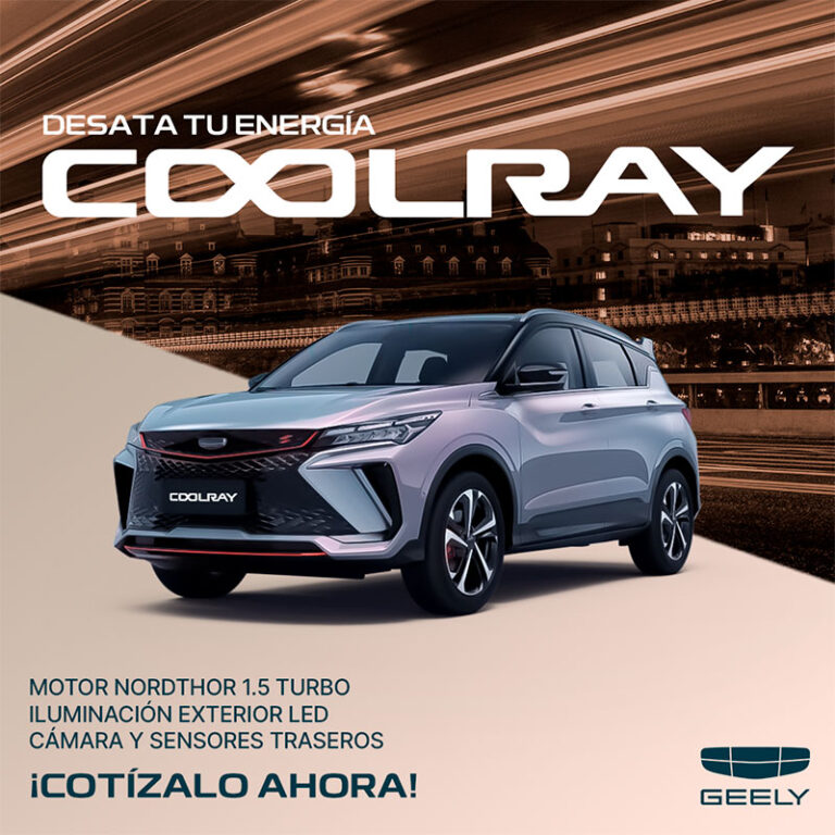 Promoción de la Suv Geely Coolray para el mes de agosto de 2024