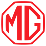 Logotipo oficial de la marca MG.