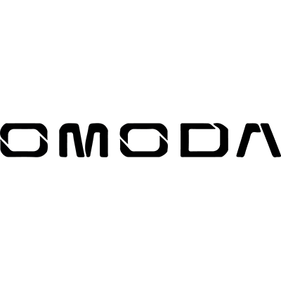 Logotipo oficial de la marca OMODA.