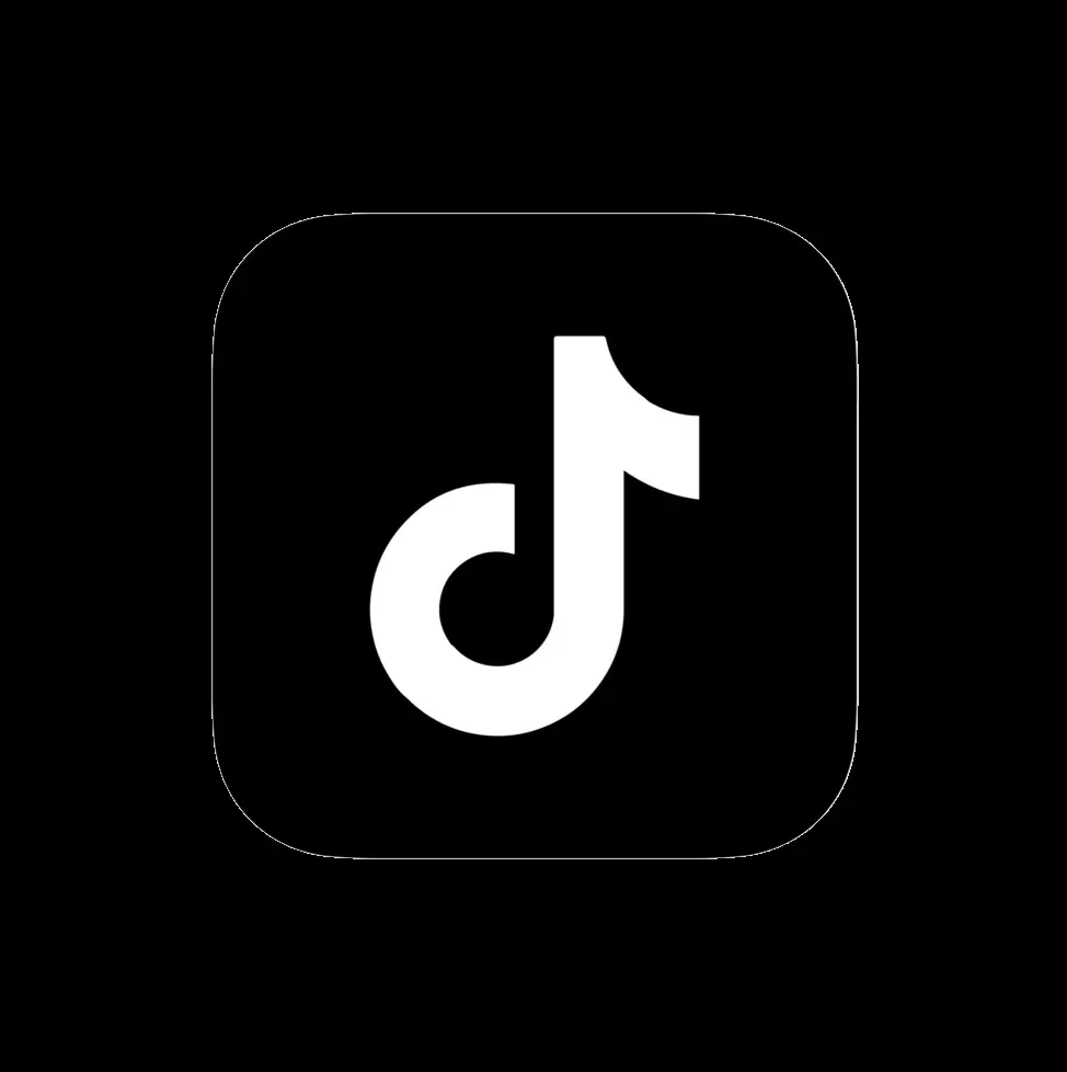 logo tiktok negro